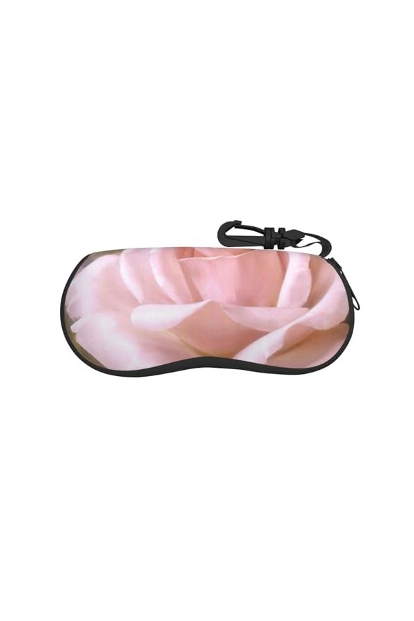 SATUSA Magnifique étui à lunettes avec fermeture éclair, pochette souple pour lunettes de soleil, étui de voyage portable ave