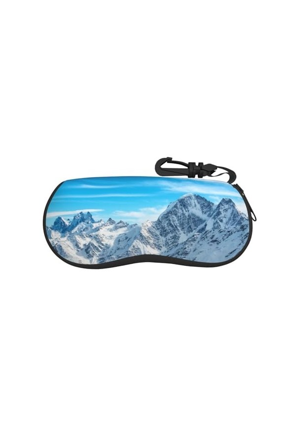 Étui à lunettes de soleil avec fermeture éclair et fermeture éclair, étui à lunettes de soleil, étui de voyage portable avec 