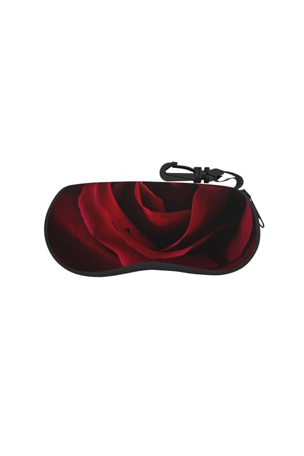 SATUSA Étui à lunettes à fermeture éclair avec fermeture éclair, pochette souple pour lunettes de soleil, étui de voyage port