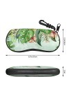 SATUSA Étui à lunettes à fermeture éclair avec fermeture éclair, pochette souple pour lunettes de soleil, étui de voyage port