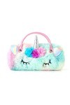 Hifot Peluche Licorne étui Lunettes Enfants, Mermaid Rigide étui Lunettes Soleil pour Fille garçon