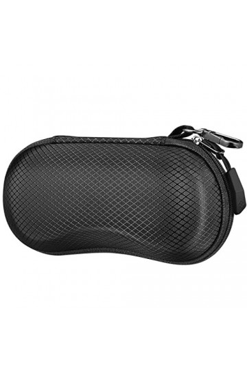 Fintie Étui rigide pour lunettes de soleil, étui rigide en EVA pour grandes lunettes, lunettes de natation, lunettes de sport