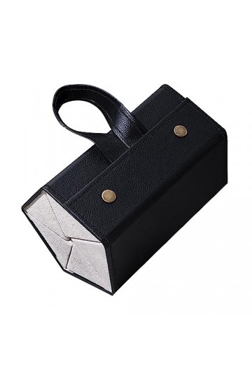 JINGLING Étui à lunettes pliable - Étui lunettes soleil en cuir PU pliable | Boîte rangement portable pour lunettes, lunettes