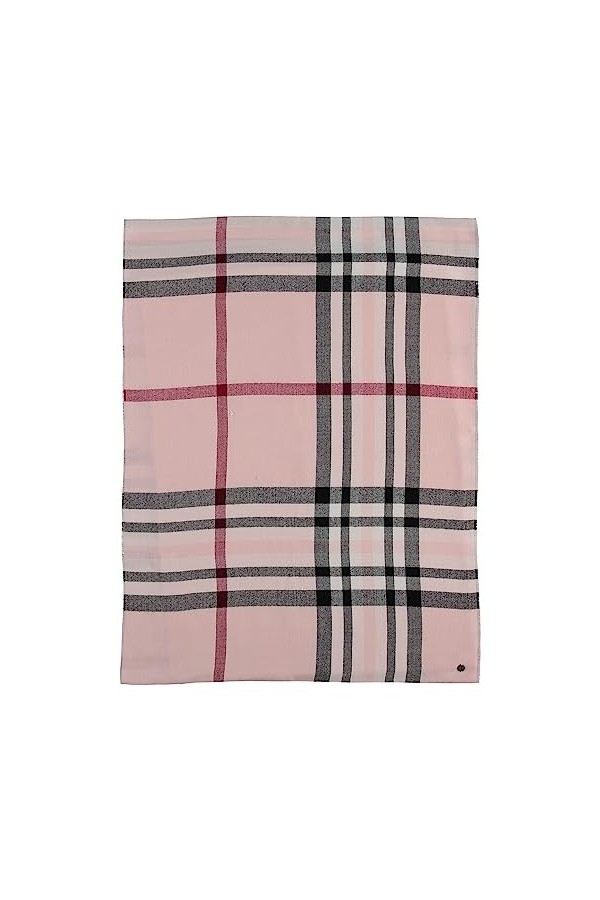 FRAAS Echarpe Loop 60 x 78 cm - Made in Germany - Echarpe tubulaire à carreaux pour femmes - Polyacrylique