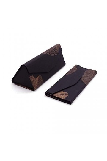 youler Étui à Lunettes ，2 pièces Étui à Lunettes Pliable, pour Lunettes de Soleil Lunettes de Lecture Lunettes de myopie