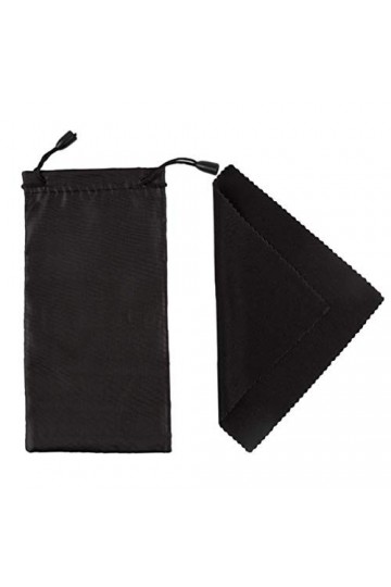 LIOOBO 30 ensembles de poche pour lunettes de soleil en microfibre avec lunettes pochette de cordon de rangement pour lunette