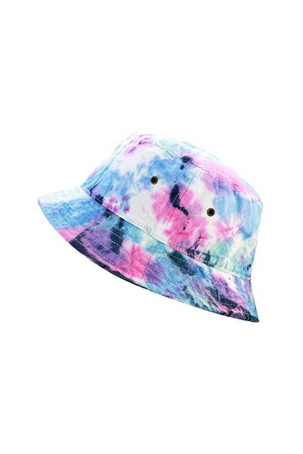 The Hat Depot 300N Chapeau de soleil unisexe 100 % coton - bleu - L/XL