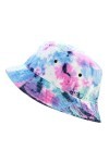The Hat Depot 300N Chapeau de soleil unisexe 100 % coton - bleu - L/XL
