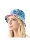 The Hat Depot 300N Chapeau de soleil unisexe 100 % coton - bleu - L/XL