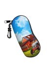 Étui à lunettes de tracteur agricole dentreprise, étui de protection portable, boîte de lunettes de soleil tendance avec une
