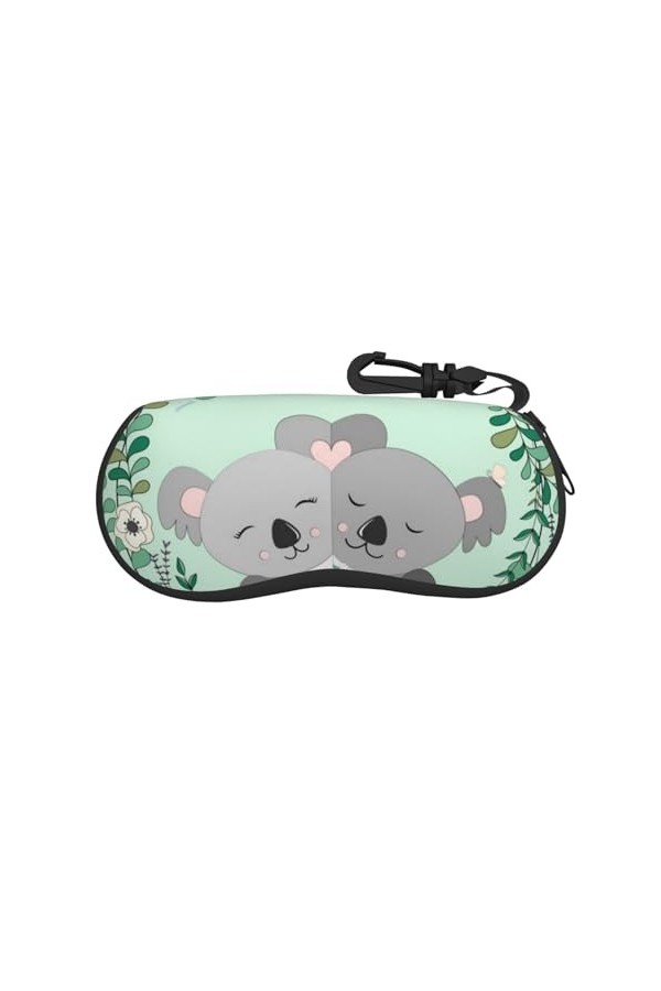 ESASAM Étui à lunettes motif tête de mort - Ultra léger, durable et portable - Parfait pour la maison, la voiture, le sport e