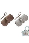 2 Pcs Sac À Lunettes De Soleil en Cuir Souple, Étui À Lunettes Portable, Étui À Lunettes De Soleil Souple, Pochette Portable 