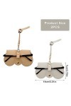 2 Pcs Sac À Lunettes De Soleil en Cuir Souple, Étui À Lunettes Portable, Étui À Lunettes De Soleil Souple, Pochette Portable 