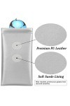 MoKo Étui pour Lunettes de Soleil, Lot de 2 Lunettes de Poche Portable, Sac Souple de Lunettes Boitier Lunettes Portable Vo