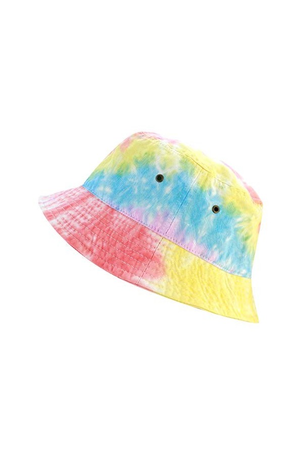 The Hat Depot 300N Chapeau de soleil unisexe 100 % coton - jaune - L/XL