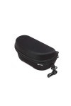 Kono Étui à Lunettes Portable Zippé Rigide EVA Boîte de Protection pour Lunettes de Soleil avec Boucle Noir 