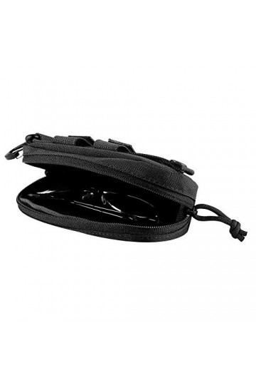 Poche à lunettes, lunettes de soleil sac militaire étui à lunettes antichoc sac de lunettes de soleil pour randonnée voyage p