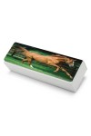 Fitspi Etui Lunettes, Etui Rigide Lunettes Lecture Pour Femme Homme Brown Horse