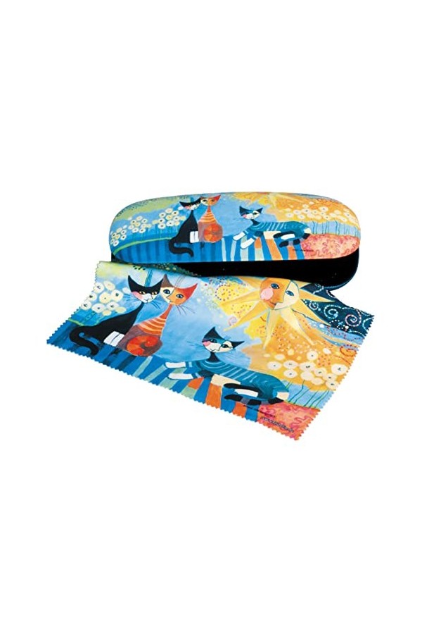 Fridolin Set étui à Lunettes et Chiffon de Nettoyage pour Lunettes Wachtmeister Dolce Vita de