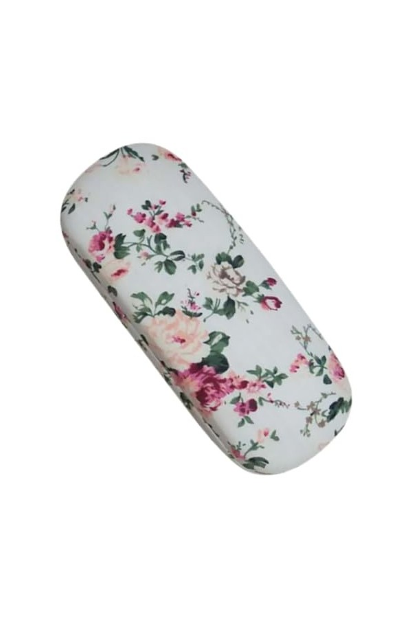 SOLUSTRE Boîte Imprimé Étui À Lunettes Étui À Lunettes Floral Étui À Lunettes Coque Rigide Étui À Lunettes Fleur Étui À Lunet