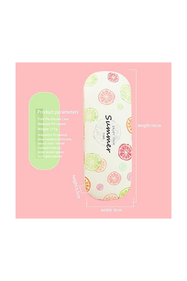 Zuzer 4PCS Étui à Lunettes Rigide Étui Lunettes Portable Étui de Lunettes Boîte de Protection de Lunettes de Soleil pour Homm