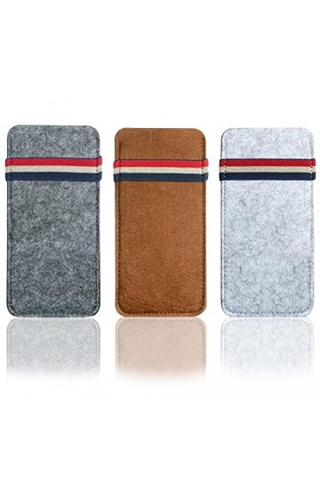 3 Pcs Sac Lunettes Doux Portable Sac Lunettes Soleil Souple Étui Lunettes Lecture Sac Rangement Lunettes Organisateur Étui St