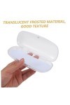 WOFASHPURET 2 Boîtes Étui à Lunettes Récipient à Verres Boîte De Porte- Soleil Lunettes De Soleil Boîte Pour Femmes Clair Lun