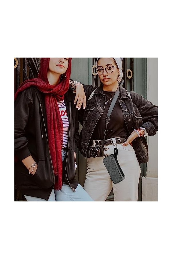 IAZE Étui à lunettes à coque dure - Étui de voyage pour lunettes de soleil - Étui de protection en verre avec sac de rangemen