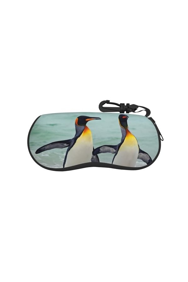 TRESILA Étui à lunettes de soleil en néoprène souple avec fermeture éclair - Pour homme et femme - Fleur de lotus, Adorable p