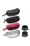 Étui à Lunettes, 4 Pcs Étui à Lunettes Rigide, Étui à Lunettes Universel, Étuis Rigides Pour Lunettes De Soleil, Pour Tous Le