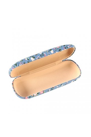 Étui à Lunettes, Lunettes de Soleil Florales étui à Lunettes Rigide Support de Boîte de Protection Unisexe Stockage de Lunett