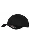 Flexfit Unisex-Adulte Wooly Combed 6277 Casquette, Noir black , Taille XS/S