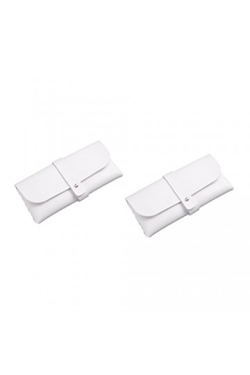 TENDYCOCO Étui À Lunettes Dorée 3 Pièces Couverture Lunettes Et Lunettes De Mode Lecture Étui En Fait À La Main Boucle Lunett