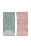 Lot de 2 pochettes de lunettes de soleil pour femme avec chiffon de nettoyage Large 12
