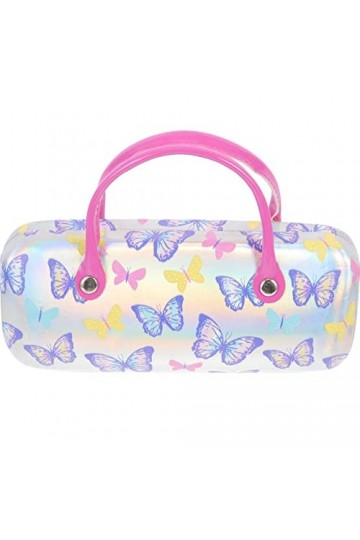 COHEALI Récipient À Verres À Lunettes Portable À Lunettes À Coque Dure Avec Poignées Organisateur De Lunettes De Soleil De Vo