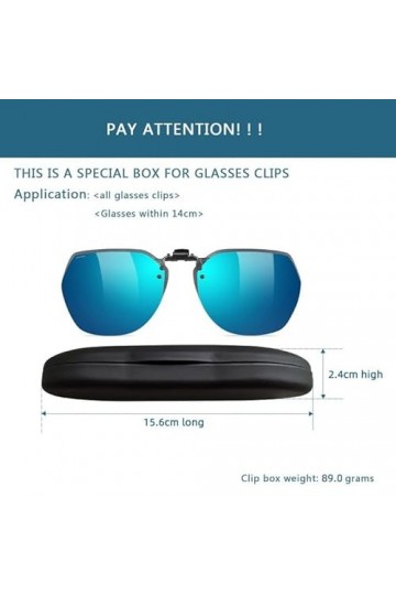 UpaClaire Étui à clapet léger et portable anti-pression pour lunettes de soleil Style rétro Noir