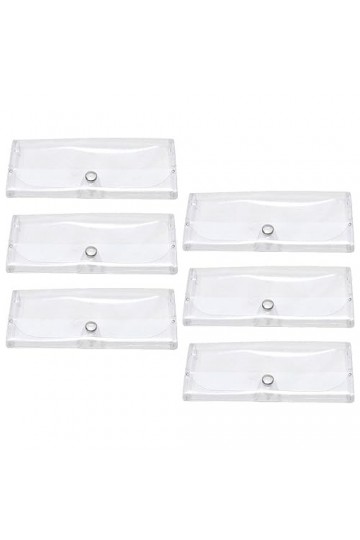 IMIKEYA 6 Pièces À Lunettes De Soleil À Lunettes De Protection Étui à Lunettes Portatif Étui à Lunettes Rigide Protecteur De 