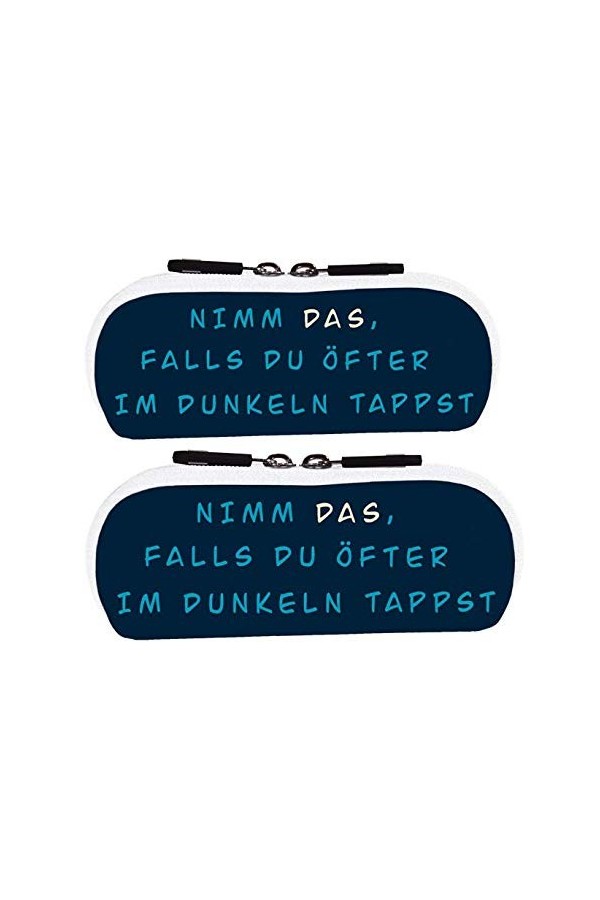 Rannenberg & Friends Étui à lunettes avec fermeture Éclair