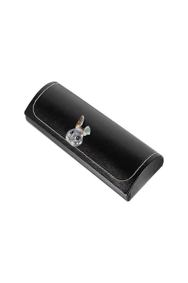 SOIMISS Boîte Étui À Lunettes Rectangulaire Lunettes Voyage Étui À Lunettes De Soleil Myope Lunettes Boîte À Lunettes En Cuir