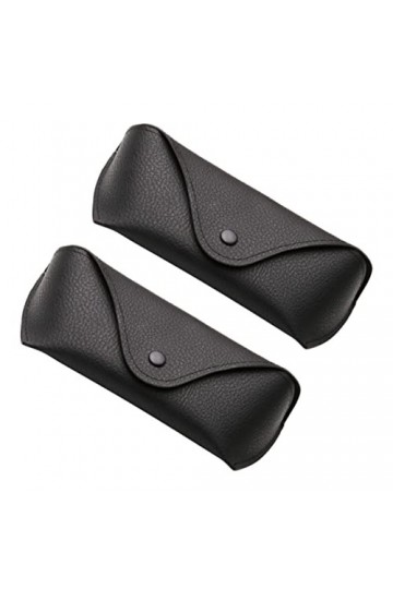 USHOBE 2 Pièces Protecteur De Lunettes Porte-lunettes Étui à Lunettes Étui Rigide Pour Lunettes De Soleil Rangement Des Lunet