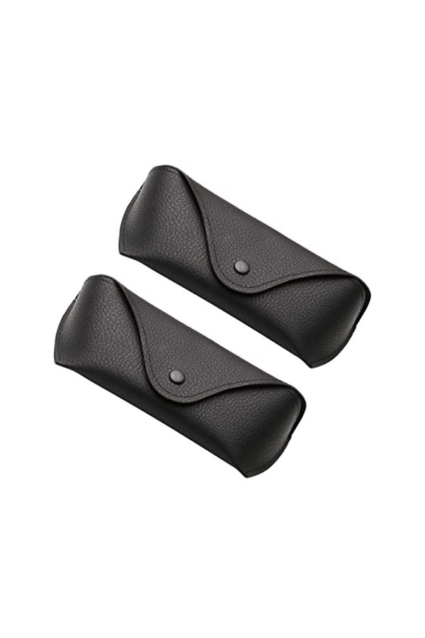 USHOBE 2 Pièces Protecteur De Lunettes Porte-lunettes Étui à Lunettes Étui Rigide Pour Lunettes De Soleil Rangement Des Lunet