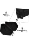 USHOBE 2 Boîtes Sac à Lunettes Vitrine De Lunettes De Soleil Étuis à Lunettes De Soleil Pour Le Sport Grand Étui à Lunettes R