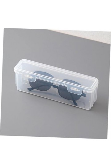 JEWEDECO 2 Pièces Organisateur De Stockage De Lunettes De Soleil Organisateur De Lunettes De Soleil En Plastique Rangement De