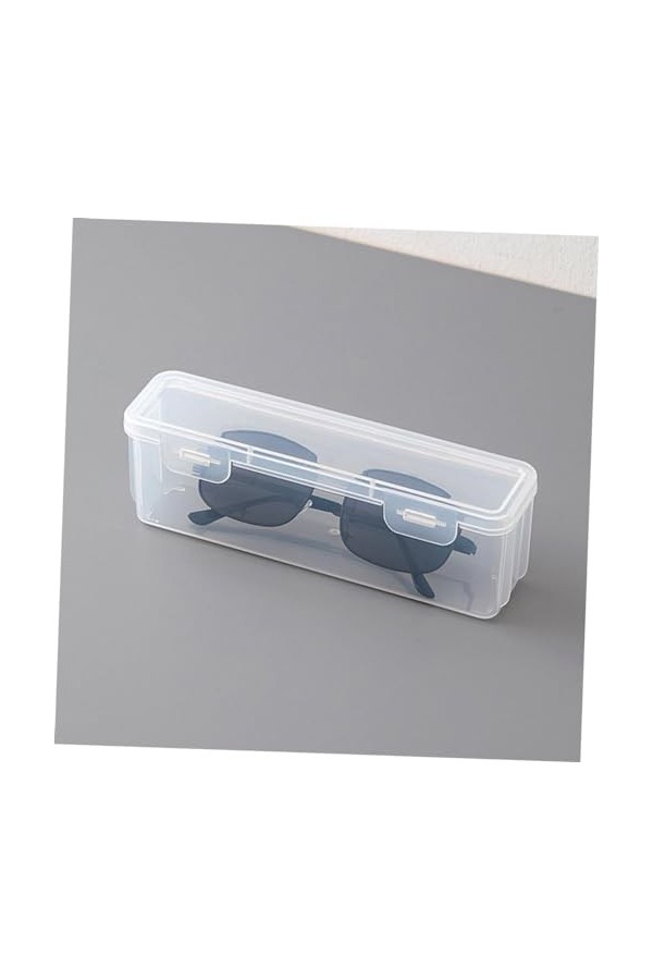 JEWEDECO 2 Pièces Organisateur De Stockage De Lunettes De Soleil Organisateur De Lunettes De Soleil En Plastique Rangement De