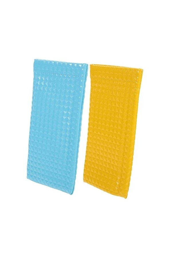 GALPADA 2 Pièces Lunettes Sac De Rangement Portable Lunettes De Soleil Organisateur Étui À Lunettes De Soleil Lunettes De Sol