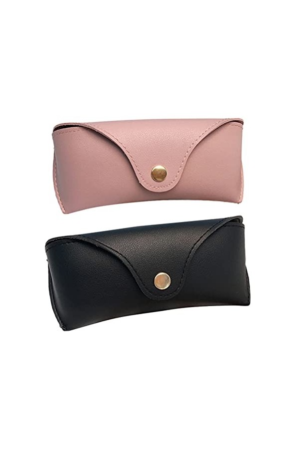 SOIMISS 2 Pièces à Lunettes Pochette Boucle Lunettes Coquille Dure Porte-lunettes Un Verre Sac à Lunettes Pochette à Lunettes