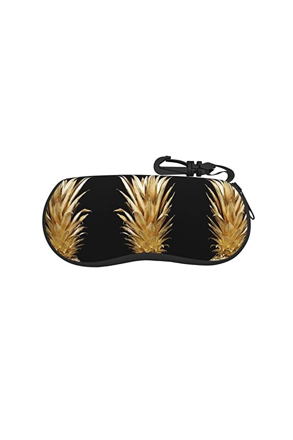 ESASAM Sac à lunettes ultra léger et pratique à coque souple pour protéger vos lunettes et lunettes de soleil, Chevaux, taill