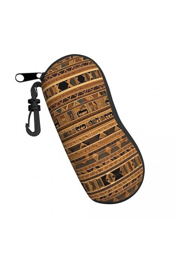 ZYVIA Étui à lunettes ultra-léger et portable égyptien avec doublure douce qui nendommagera pas les verres - Convient pour l