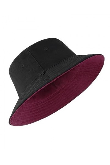 Zylioo Bobs Seau Chapeaux Réversible Pêche Randonnée Chapeau Solaire en Plein Air Marche Chapeau pour Hommes Femmes