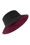 Zylioo Bobs Seau Chapeaux Réversible Pêche Randonnée Chapeau Solaire en Plein Air Marche Chapeau pour Hommes Femmes